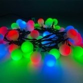Гирлянда ЭРА ENIN - 18BM LED Нить Шарики d18мм, 5м мультиколор, 220V 5056396208266