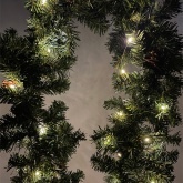 Гирлянда ЭРА ENIN -5NW LED Нить 5м теплый свет, АА 5056396208105