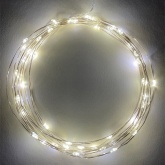 Гирлянда ЭРА ENIN -5NW LED Нить 5м теплый свет, АА 5056396208105