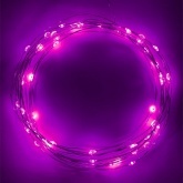 Гирлянда ЭРА ENIN -5NP LED Нить 5м сиреневый свет, АА 5056396208129