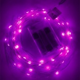 Гирлянда ЭРА ENIN -5NP LED Нить 5м сиреневый свет, АА 5056396208129