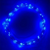 Гирлянда ЭРА ENIN -5NB LED Нить 5м синий свет, АА 5056396208143