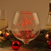 Гирлянда ЭРА ENIN -5NR LED Нить 5м красный свет, АА 5056396208167