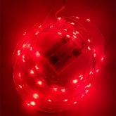 Гирлянда ЭРА ENIN -5NR LED Нить 5м красный свет, АА 5056396208167