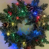 Гирлянда ENIN-2M ЭРА LED Нить 2m мультиколор, 3xAA, IP20