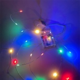 Гирлянда ENIN-2M ЭРА LED Нить 2m мультиколор, 3xAA, IP20