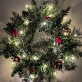 Гирлянда ENIN-2B ЭРА LED Нить 2m теплый свет, 3xAA, IP20