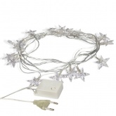 Гирлянда светодиодная Звездочки 20 LED КРАСНЫЕ 2,8 метра 230V IP20