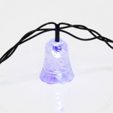 Гирлянда светодиодная Колокольчики, 20 LED RGB 2,8 метра с контроллером 230V IP20