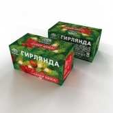 Гирлянда светодиодная Колокольчики, 20 LED RGB 2,8 метра с контроллером 230V IP20