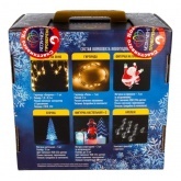 Набор для новогоднего украшения интерьера Кухня, цвет гирлянд белый