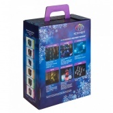 Набор для новогоднего украшения интерьера Комната цвет гирлянд Тёплый белый