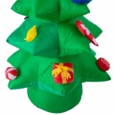 3D фигура надувная Ель праздничная 120см, 3LED подсветка, трансформатор 12V и компрессор