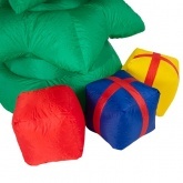 3D фигура надувная Подарки под Елкой 240см 3LED подсветка, трансформатор 12V и компрессор