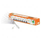 Гирлянда TDM Сосульки, падающий голубой свет, 30 см, 8 шт в комплекте, 3,8м, IP44