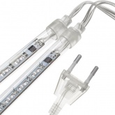 Гирлянда TDM Сосульки, падающий голубой свет, 30 см, 8 шт в комплекте, 3,8м, IP44