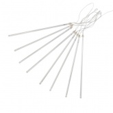 Гирлянда Тающие сосульки светодиодная, 8 шт x 50 см, шаг 40см, 230В, теплый белый