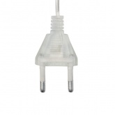 Гирлянда Тающие сосульки светодиодная, 8 шт x 50 см, шаг 40см, 230В, теплый белый