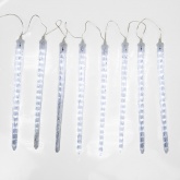 Гирлянда светодиодная сосульки 8 штук, 50см, 300 LED