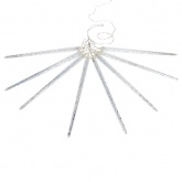 Гирлянда светодиодная сосульки 8 штук, 50см, 300 LED