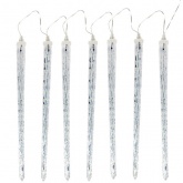 Гирлянда светодиодная сосульки 8 штук, 50см, 300 LED