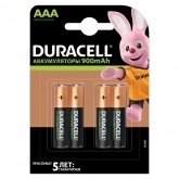 Аккумулятор AAA HR03 1.2V 900mAh Duracell TURBO (упаковка 4шт) 098350