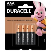 Батарейка Duracell AAA LR03 Basic MN2400 1,5V алкалиновая (упаковка 4шт) 116085