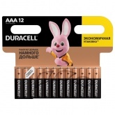 Батарейка AAA Duracell LR03 BASIC MN2400 (упаковка 12шт) 109254