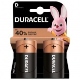 Батарейка Duracell D LR20 1.5V Basic MN1300 (упаковка 2шт) 052512