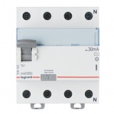 УЗО Legrand TX3 ВДТ 4П 25А 30мА тип AC (ВДТ)