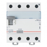УЗО Legrand TX3 ВДТ 4П 40А 30мА тип AC (ВДТ)
