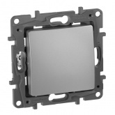 Выключатель Legrand Etika самозажимные клеммы алюминий