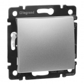 Выключатель Legrand Valena алюминий