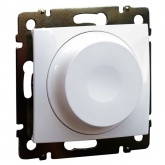 Светорегулятор Legrand Valena поворотный универсальный 2-проводный 5-300 Вт белый