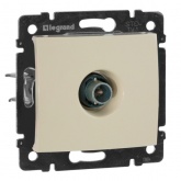 Розетка телевизионная Legrand Valena TV простая 1,5дБ 2400мГц слоновая кость (бежевый)