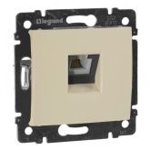 Розетка телефонная Legrand Valena RJ11 слоновая кость (бежевый)