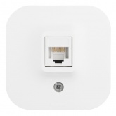 Накладная розетка компьютерная Legrand Quteo RJ45 кат.5e UTP белая