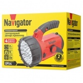 Фонарь Navigator 94 960 NPT-SP06-ACCU Прожектор/Кемпинг 23LED/18LED/18LED аккумулятор 4V 2Ah