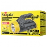 Фонарь Navigator 14 328 NPT-SP23-ACCU Прожектор/Кемпинг 5W/5W аккумулятор 3.7V 2Ah