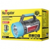 Фонарь Navigator 14 267 NPT-SP21-ACCU Прожектор/Кемпинг 10W/3W/3W аккумулятор 3.7V 4.4Ah
