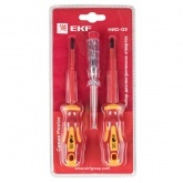 Набор диэлектрических отверток EKF НИО-03 Master