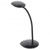 Светильник светодиодный настольный ЭРА NLED-457-6W-BK 3 цвета, черный, USB для зарядки устройств