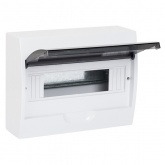 Щит распределительный навесной EKF PROxima ЩРН-П 10 модулей пластик затемненная дверца IP41