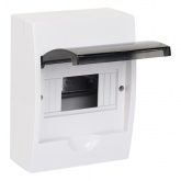 Щит распределительный навесной EKF PROxima ЩРН-П-6 6 модулей пластик затемненная дверца IP41