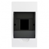 Щит распределительный навесной EKF PROxima ЩРН-П-3 3 модуля пластик затемненная дверца IP41