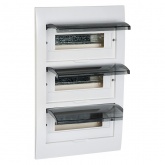 Щит распределительный встраиваемый EKF PROxima 3х12 модулей ЩРВ-П-36 пластик затемненная дверца IP41