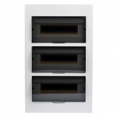 Щит распределительный встраиваемый EKF PROxima 3х12 модулей ЩРВ-П-36 пластик затемненная дверца IP41