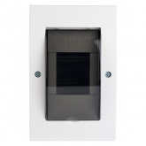 Щит распределительный встраиваемый EKF PROxima 3 модуля ЩРВ-П- 3 пластик затемненная дверца IP41