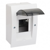 Щит распределительный встраиваемый EKF PROxima 3 модуля ЩРВ-П- 3 пластик затемненная дверца IP41