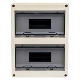 Щит распределительный навесной EKF PROxima 2х12 модулей ЩРН-ПГ-24 (354х272х109) IP65